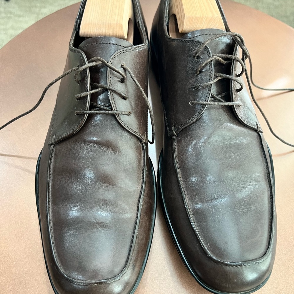 Prada derby authentic lace up men’s shoe size 8
